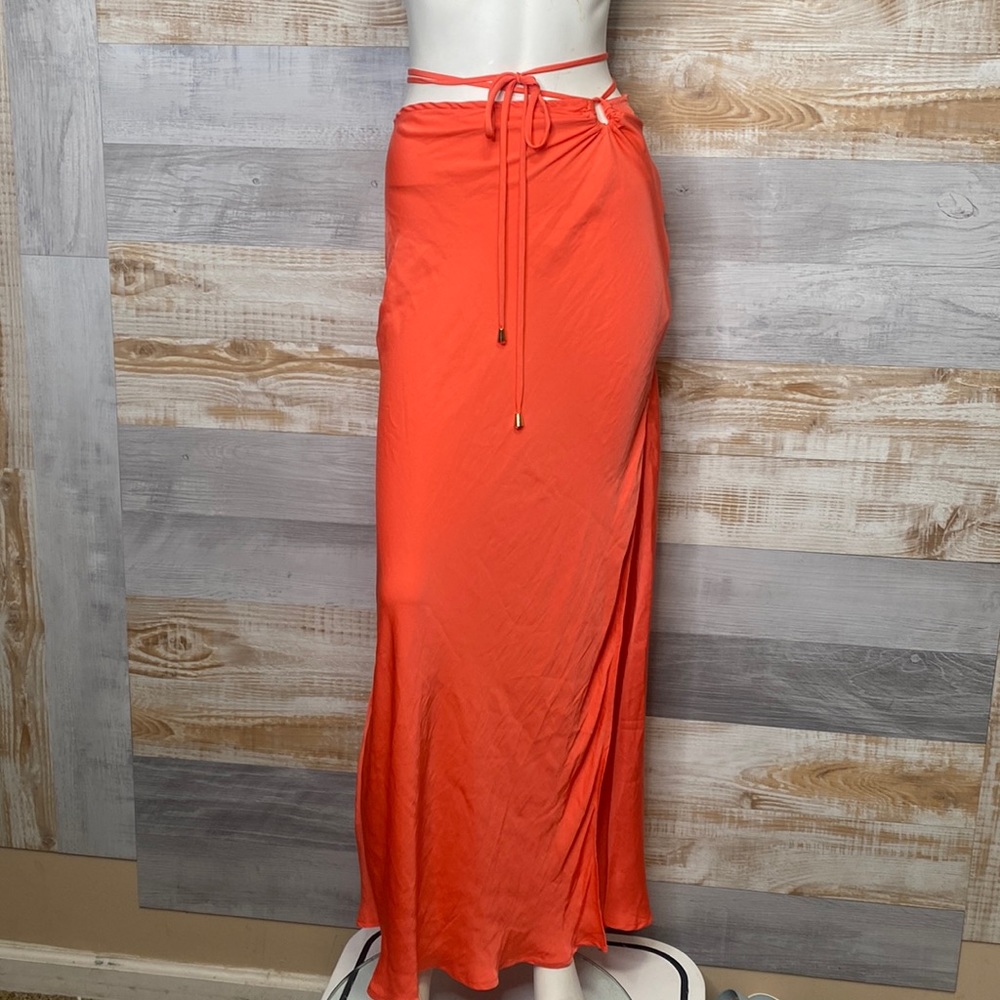 Free People Remi Maci Skirt Watermelon coral size medium